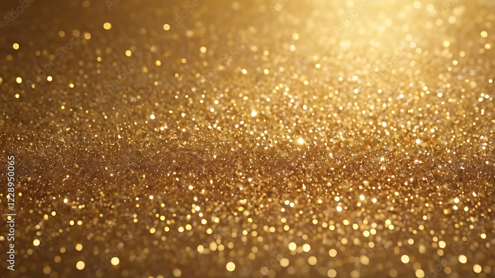 Abstract golden twinkle background. shiny, horizontal, celebration, glowing, bright, decoration, gold - metal, pattern, textured, gold colored, ai Abstract golden twinkle background. shiny, horizontal, celebration, glowing, bright, decoration, gold - metal, pattern, textured, gold colored, ai