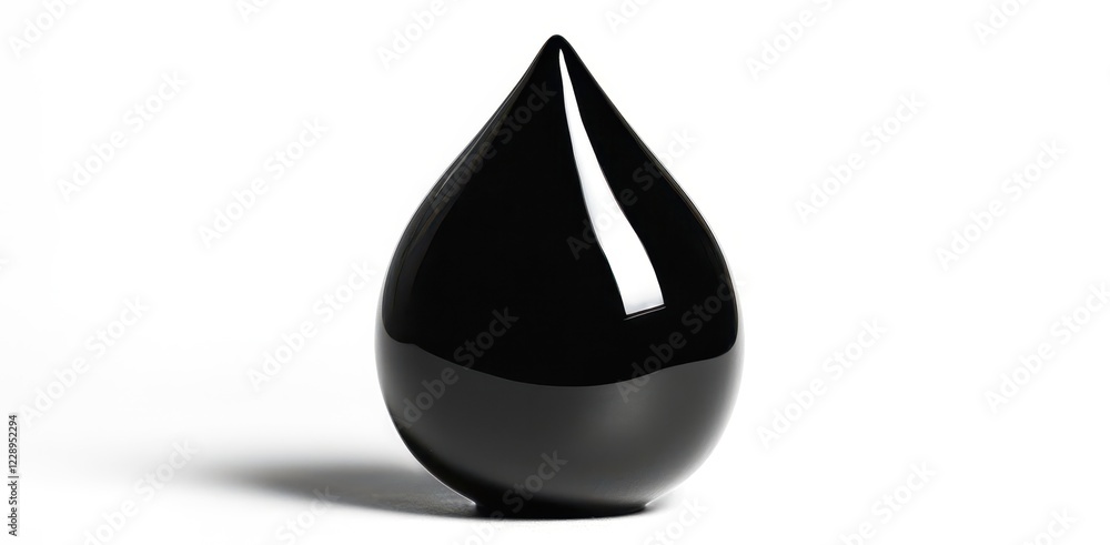 Black object with a pointy top Black object with a pointy top