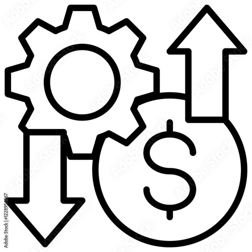 Cost Effective Outline Icon