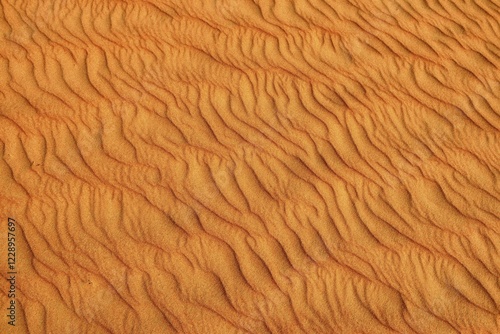 Sand ripples in the sand, dunes, Rub al Khali desert, Dhofar, Oman, Asia photo