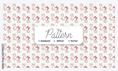 Unique Seamless Pattern Art, geomertic pattern, textile fabric pattern.