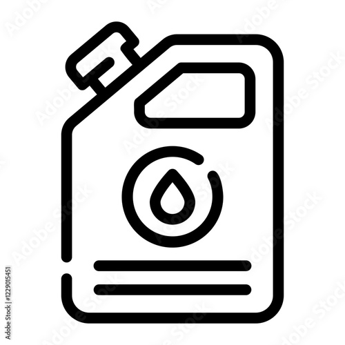 jerrycan Line Icon