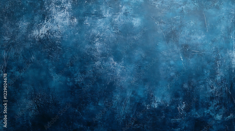 Naklejka premium Abstract Blue Textured Background Image