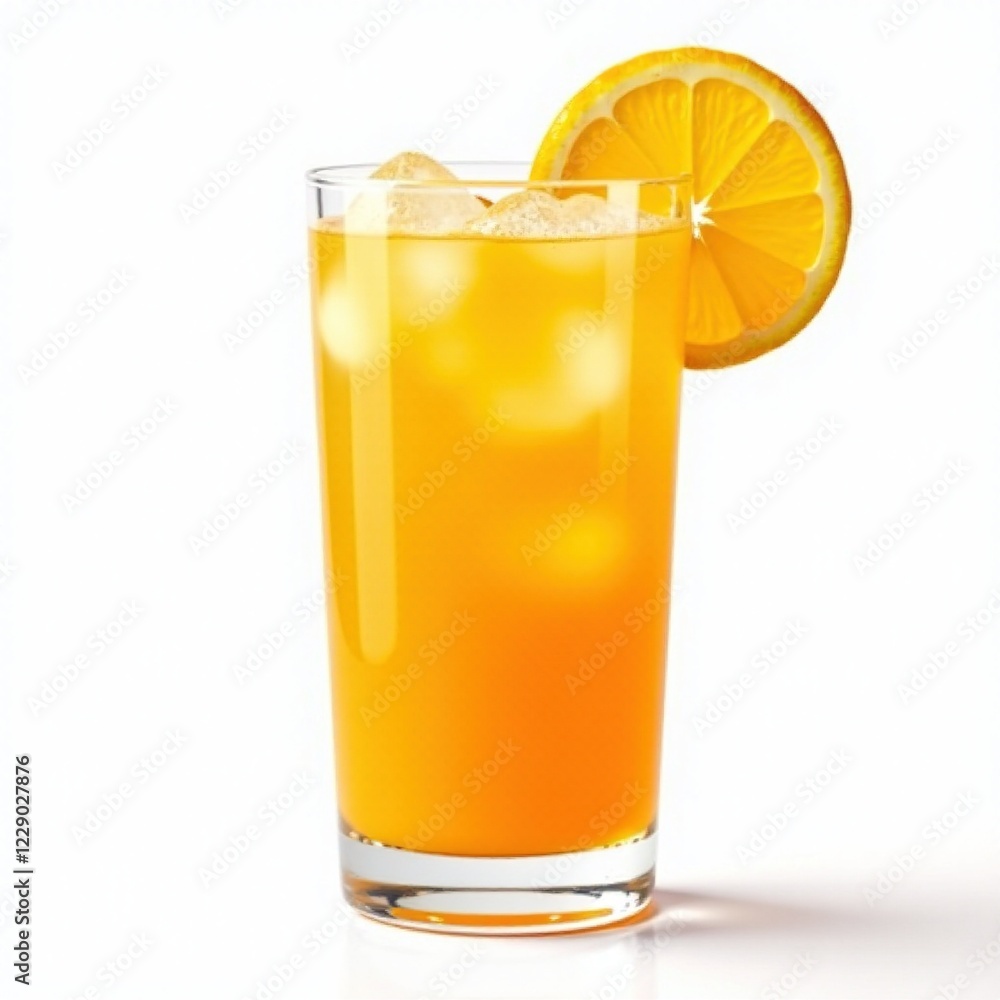 Orange Cocktail - Refreshing Summer Drink Image Orange Cocktail - Refreshing Summer Drink Image