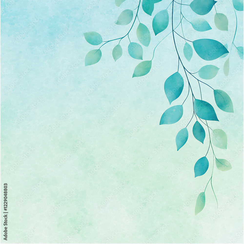 abstract leaf vine pattern watercolor texture abstract leaf vine pattern watercolor texture