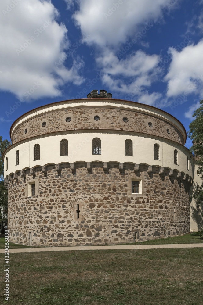 Obraz premium Kaisertrutz Bastion, Museum of Cultural History, Görlitz, Upper Lusatia, Saxony, Germany, Europe