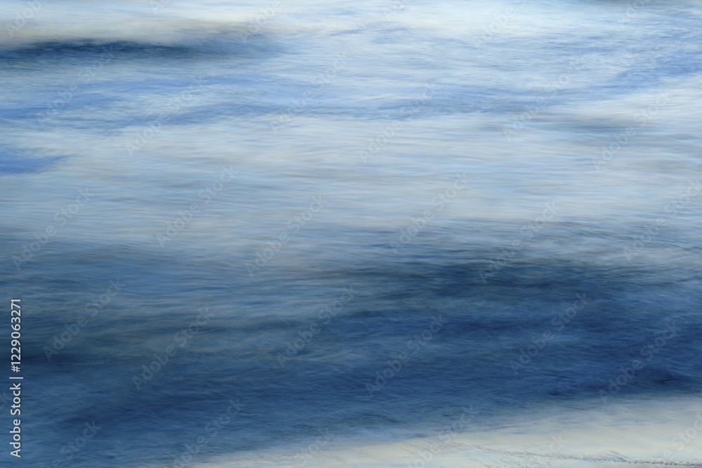 Fototapeta premium Water surface, waves, North Sea, Texel, North Holland, Netherlands