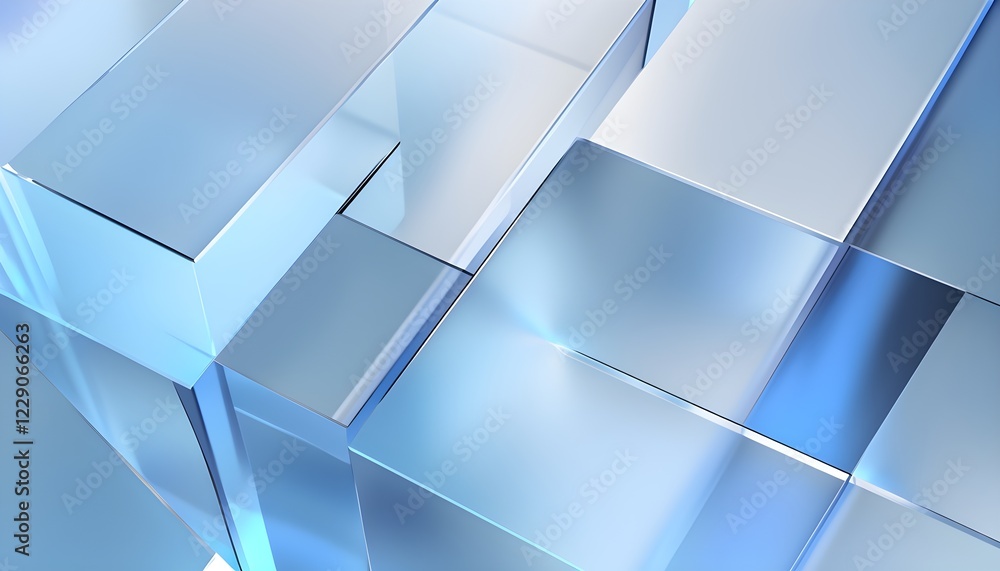 Translucent vibrant colored geometric shapes create depth with sharp angles and smooth transitions Translucent vibrant colored geometric shapes create depth with sharp angles and smooth transitions