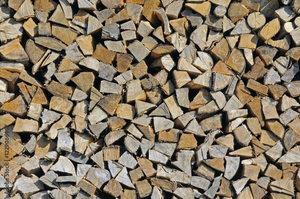 Logs, firewood, Germany, Europe Logs, firewood, Germany, Europe