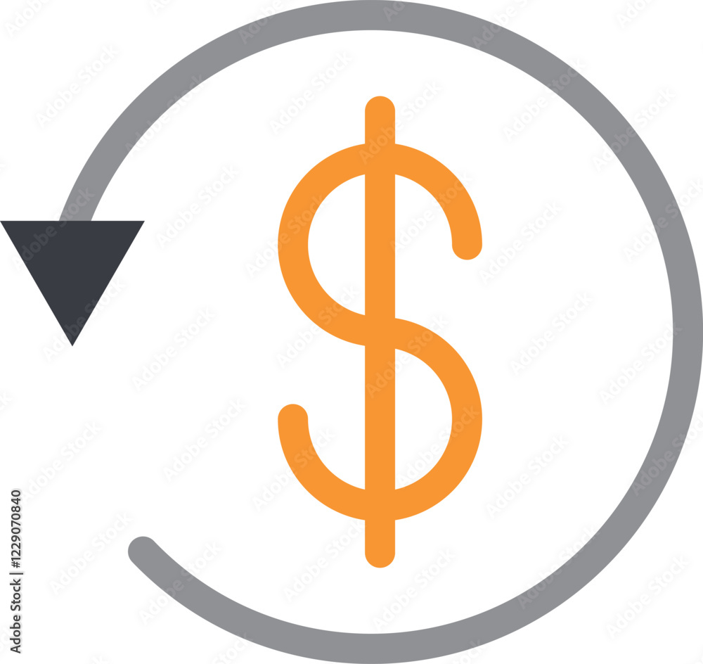 Obraz premium Cash flow