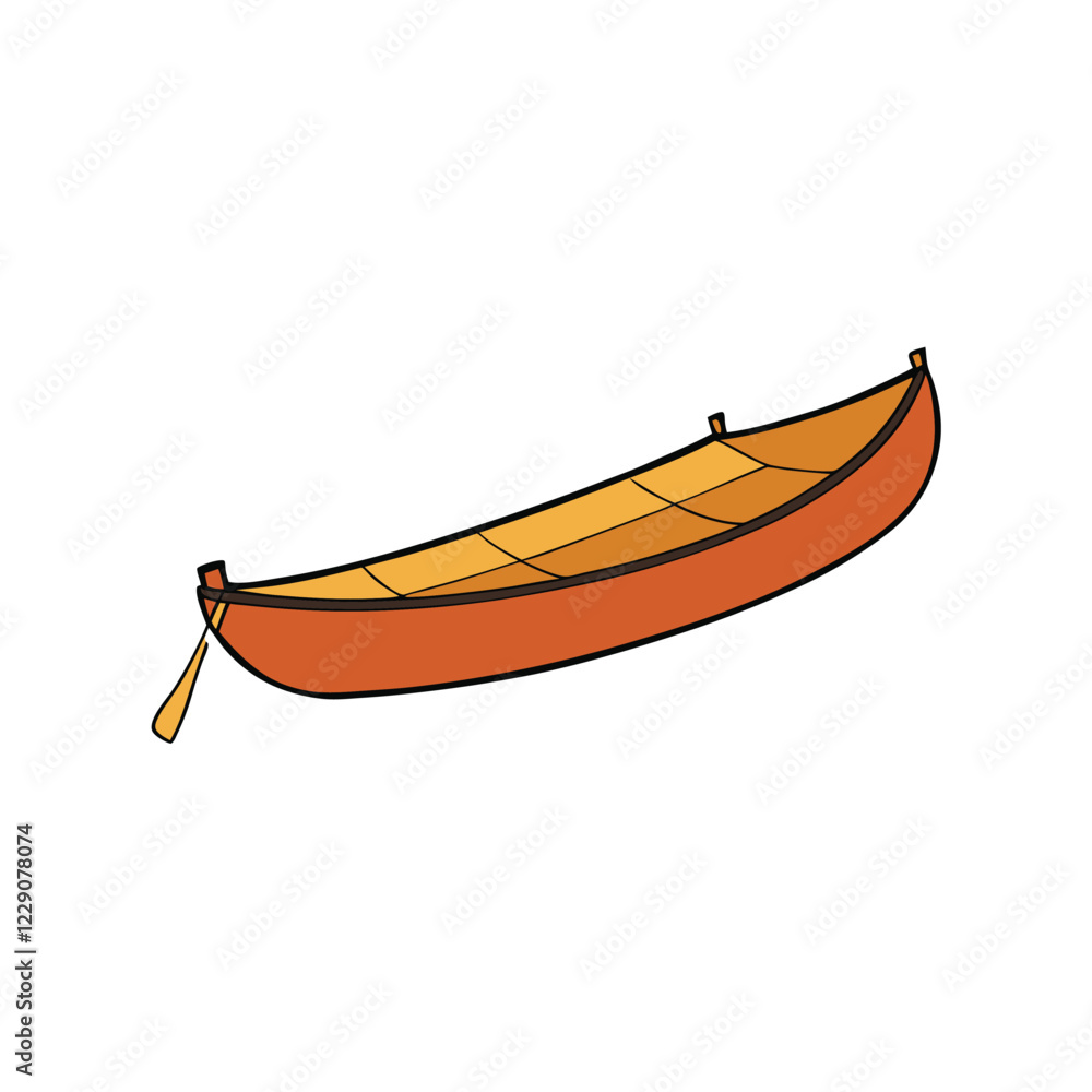 kayak on a white background kayak on a white background