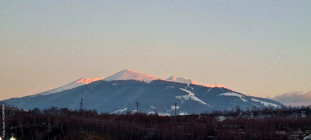 Naklejka premium mount hood state