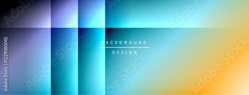 Dynamic shadow lines with gradient colors geometric background