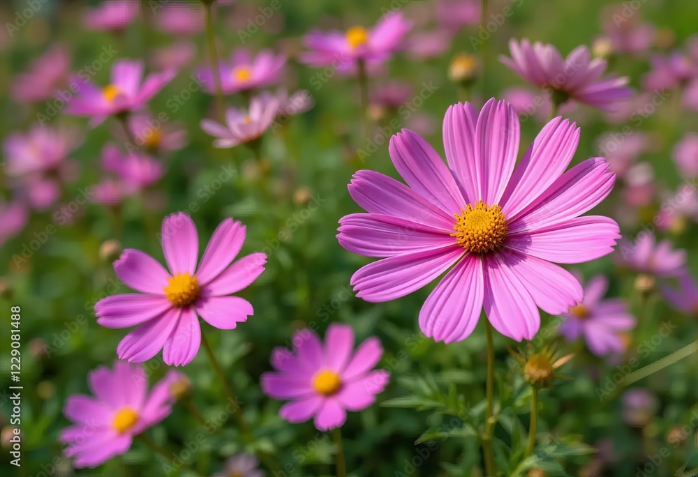 A variety of colorful meadow flowers isolated on a white background A variety of colorful meadow flowers isolated on a white background
