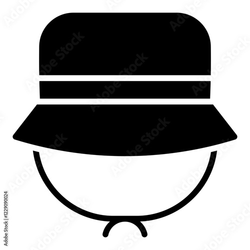 Hat glyph icon