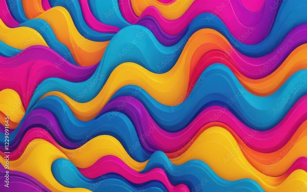Colorful Abstract Background with Vibrant Blends and Dynamic Texture Colorful Abstract Background with Vibrant Blends and Dynamic Texture