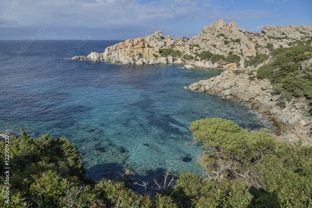 Rugged rocky coast, Capo Testa Peninsula, Santa Teresa de Gallura, Sardinia, Italy, Europe Rugged rocky coast, Capo Testa Peninsula, Santa Teresa de Gallura, Sardinia, Italy, Europe
