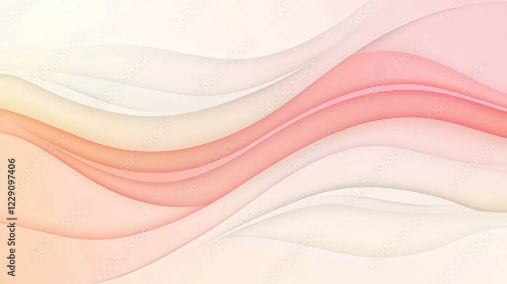 Obraz premium Luxury Abstract with Metallic Sheen Background, Abstract background light pale coral elegant luxury