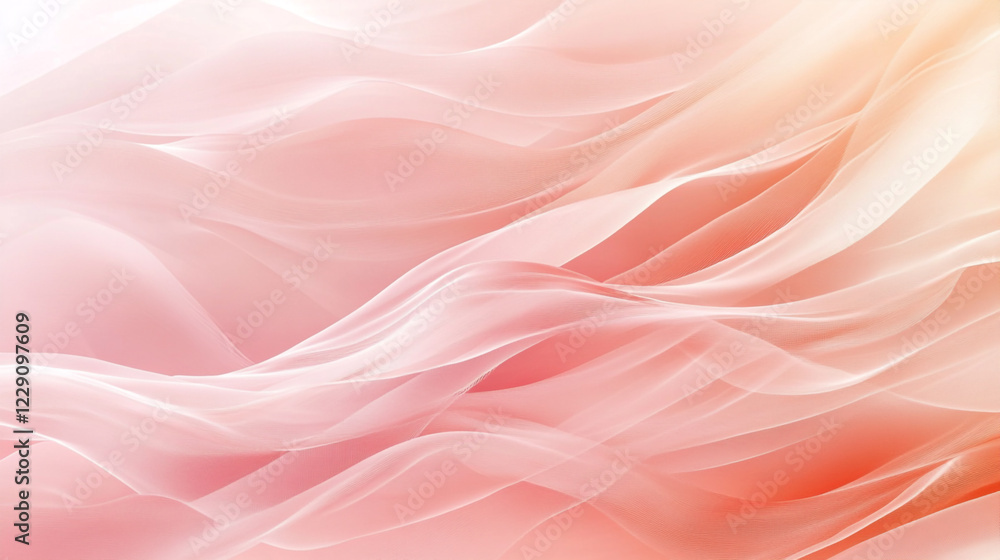 Fototapeta premium Luxury Abstract with Metallic Sheen Background, Abstract background light pale coral elegant luxury