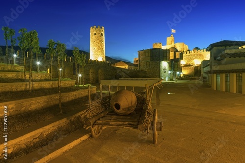 Rabati Castle at sunset, Akhaltsikhe, Samtskhe-Javakheti region, Georgia, Asia photo