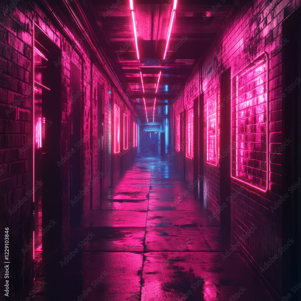 Fototapeta premium tunnel of light