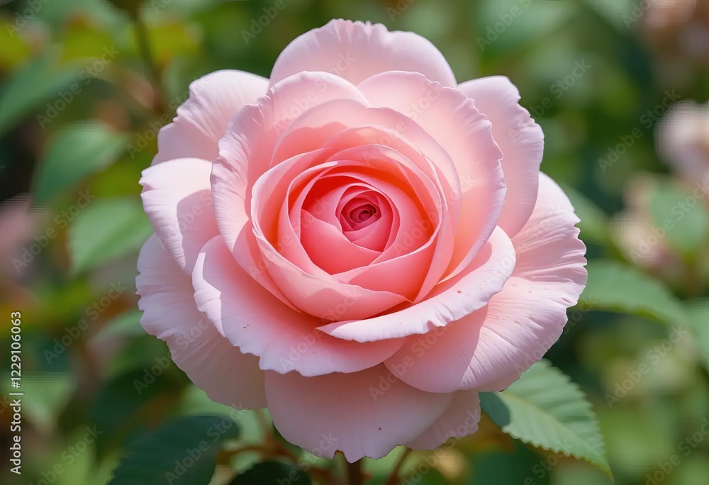 Beautiful fresh musk rose. Rosa moschata flowers in early summer Beautiful fresh musk rose. Rosa moschata flowers in early summer