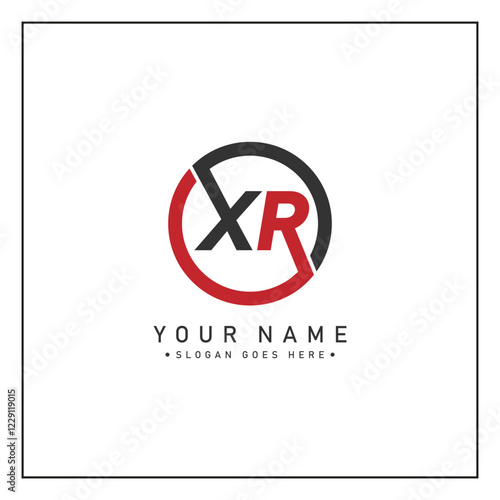 Free Download Abstract Letter XR Logo - Initial Monogram Template for Alphabet X and R - GFXLoad