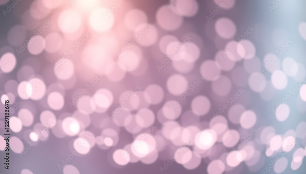A soft, dreamlike scene filled with delicate floating bokeh light orbs in varying sizes, glowing in pastel tones against a blurred abstract background.

