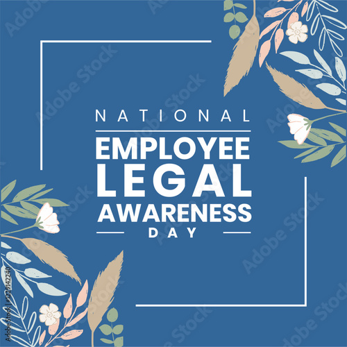 Employee Legal Awareness Day Holiday concept