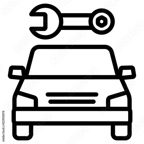 자동차 수리 아이콘