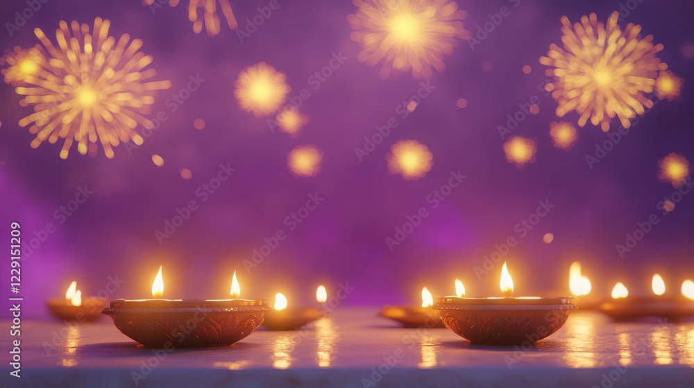 Banner design for diwali festival and podium,Diwali light decoration candle with fireworks,Stage,Product display Showcase design sparkle background,Deepavali,Dipavali,3D podium illustration. Banner design for diwali festival and podium,Diwali light decoration candle with fireworks,Stage,Product display Showcase design sparkle background,Deepavali,Dipavali,3D podium illustration.