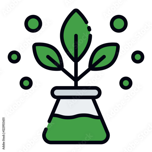 Synthetic Biology filled line icon