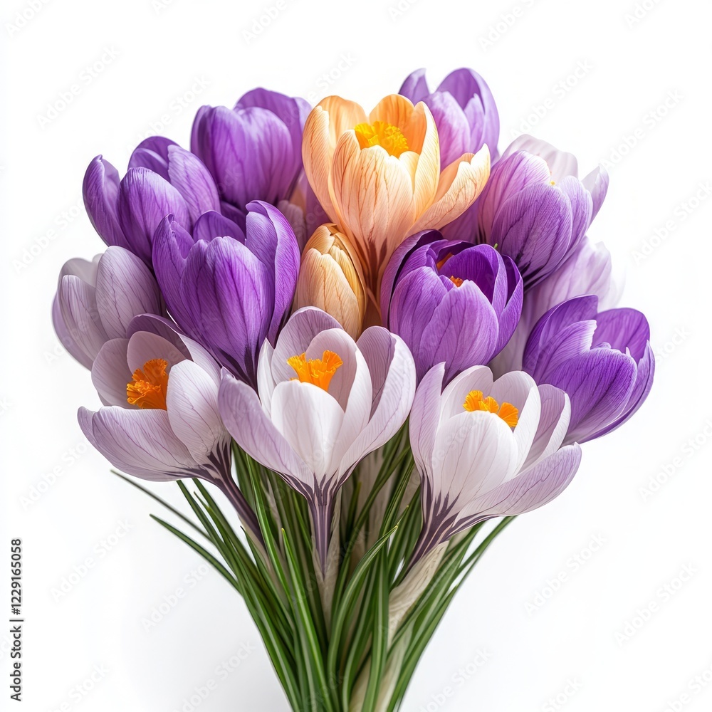 Fototapeta premium Bouquet of Crocuses