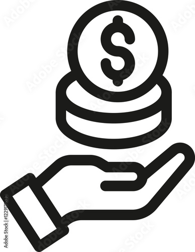 Giving money