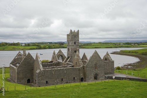 Rosserk Friary, County Mayo, Ireland, United Kingdom, Europe photo