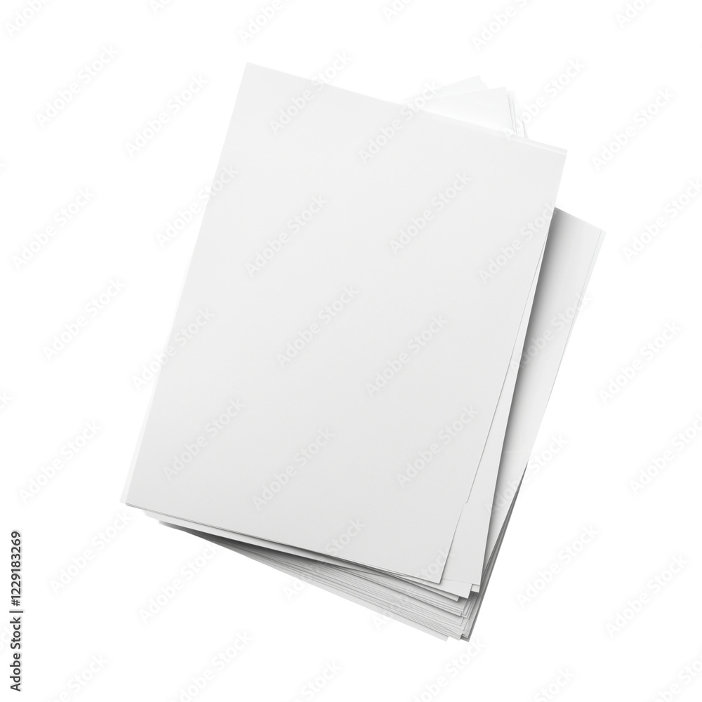 Blank White Sheets for Creative Projects Blank White Sheets for Creative Projects