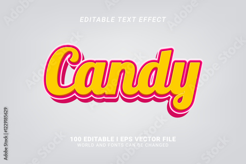 Sugar Editable Text Effect Design