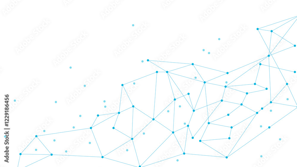 Minimalistic Abstract subtle Technology Network Background with Connected Dots and Lines in Light Blue, Representing Data Flow, Digital Communication, and Futuristic Connectivity in a White Space Minimalistic Abstract subtle Technology Network Background with Connected Dots and Lines in Light Blue, Representing Data Flow, Digital Communication, and Futuristic Connectivity in a White Space