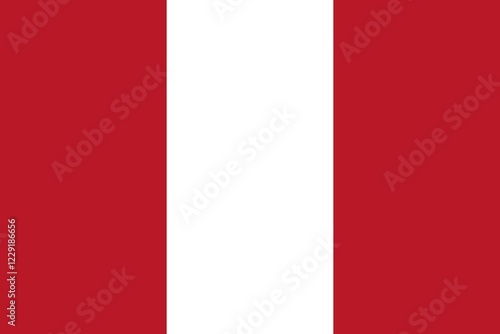 Free Download Flag of Peru, Vector illustration - GFXLoad
