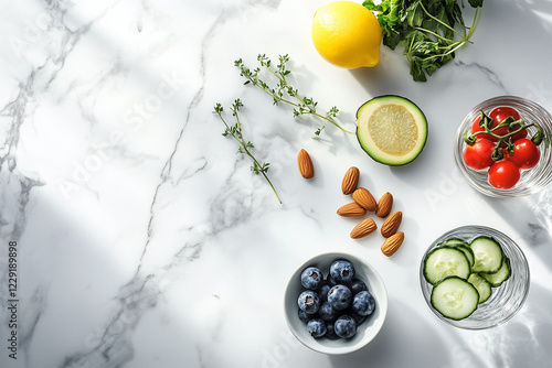 Minimalist Kitchen Countertop with a Clean White Aesthetic