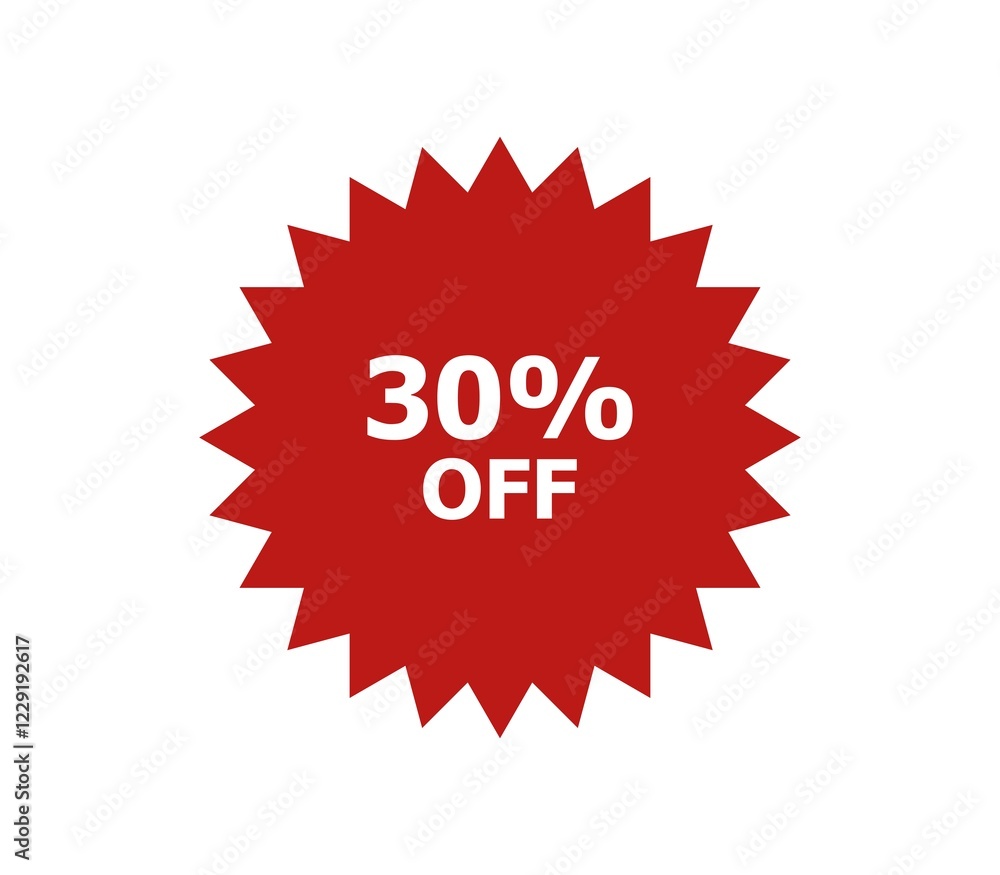 Discount icon illustrated in vector on white background Discount icon illustrated in vector on white background
