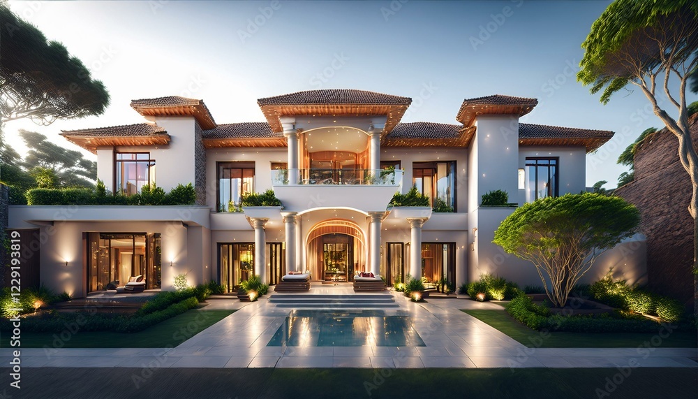 Security features blend with the overall aesthetic.  