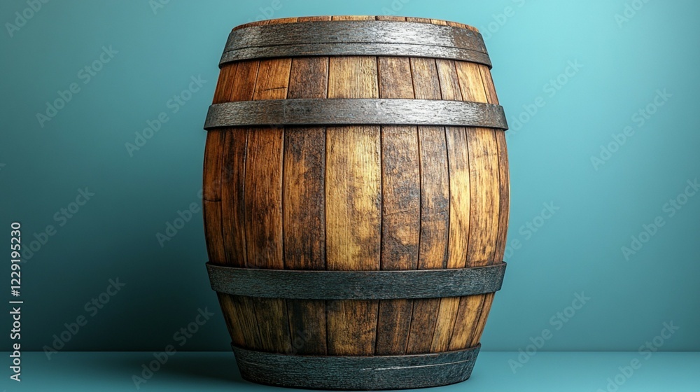 Wooden Wine Barrel Wooden Wine Barrel