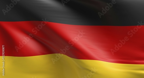 Free Download Flag of Germany using as background, 3d rendering - GFXLoad