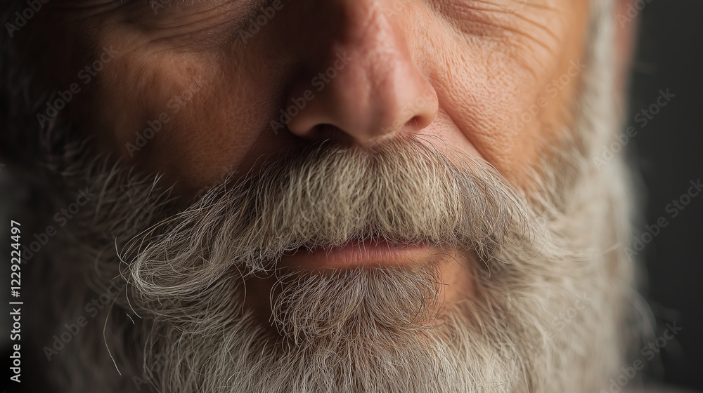 A bearded man in his old age. A bearded man in his old age.