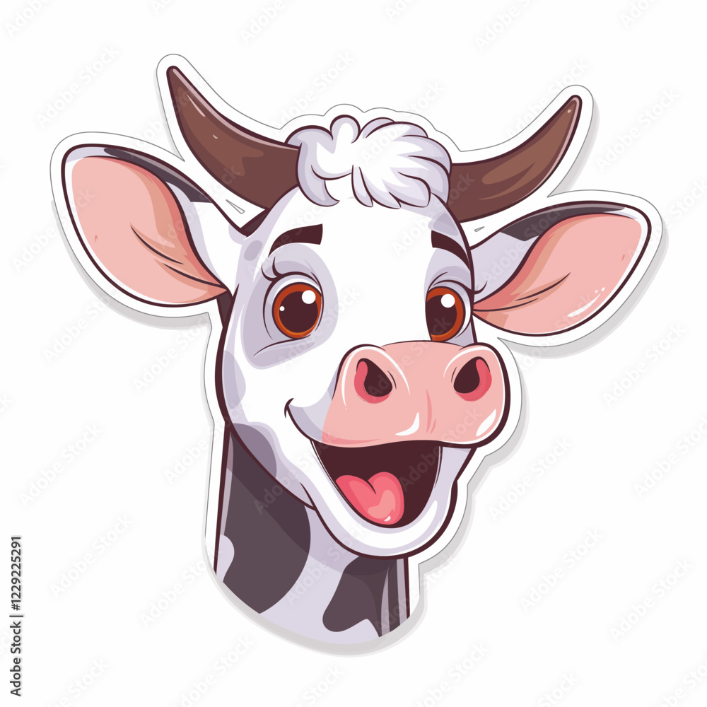 Friendly Farm Cow: A Cheerful Companion Friendly Farm Cow: A Cheerful Companion