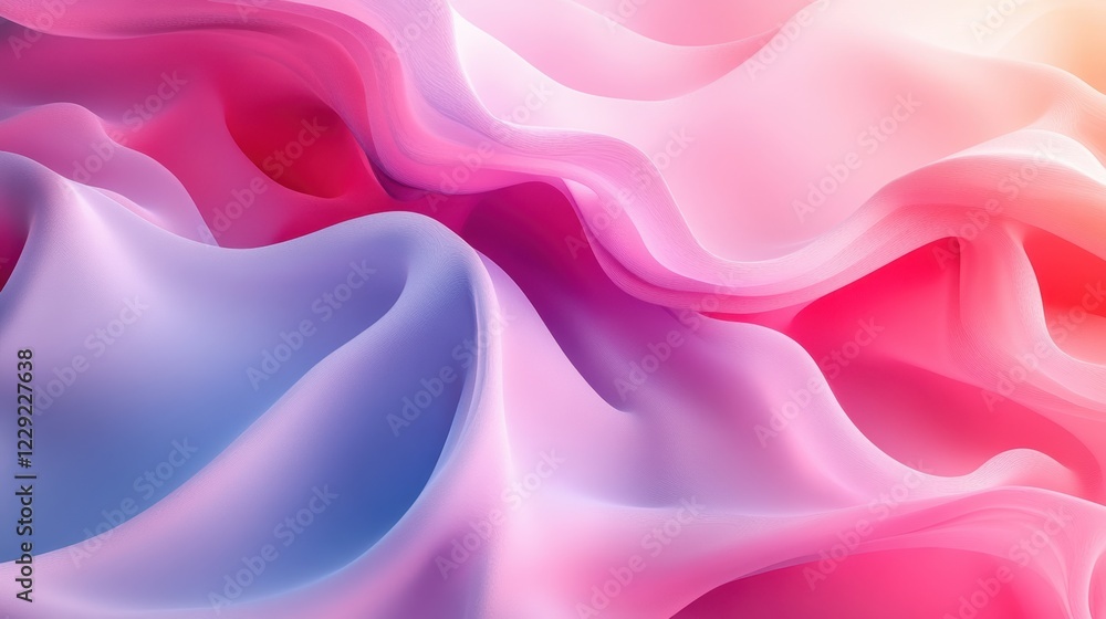 Obraz premium Colorful gradient background with soft, vibrant tones.