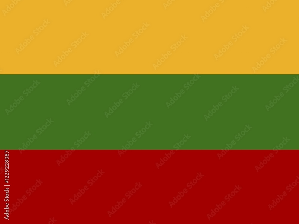 Official national flag of Lithuania Official national flag of Lithuania