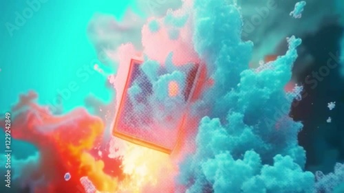 abstract watercolor background