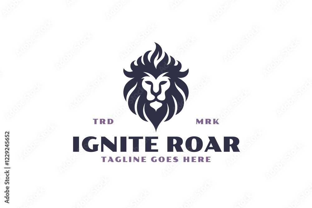 royal king lion head logo vector royal king lion head logo vector